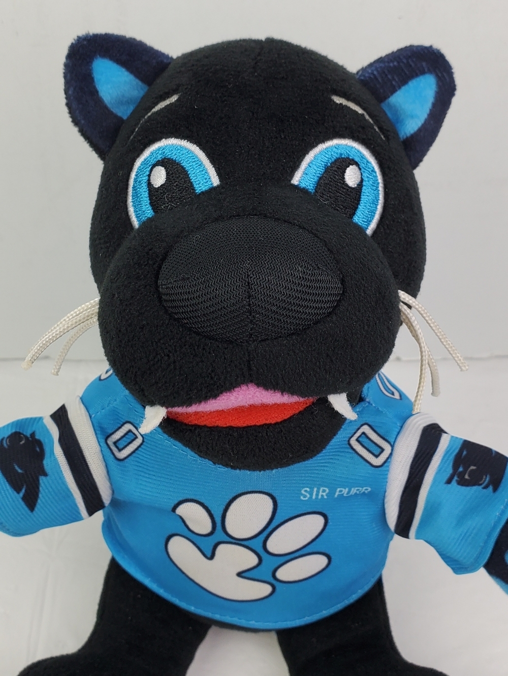 NFL Carolina Panthers Sir Purr Mascot SGA Plush Stuffed Animal - GUC